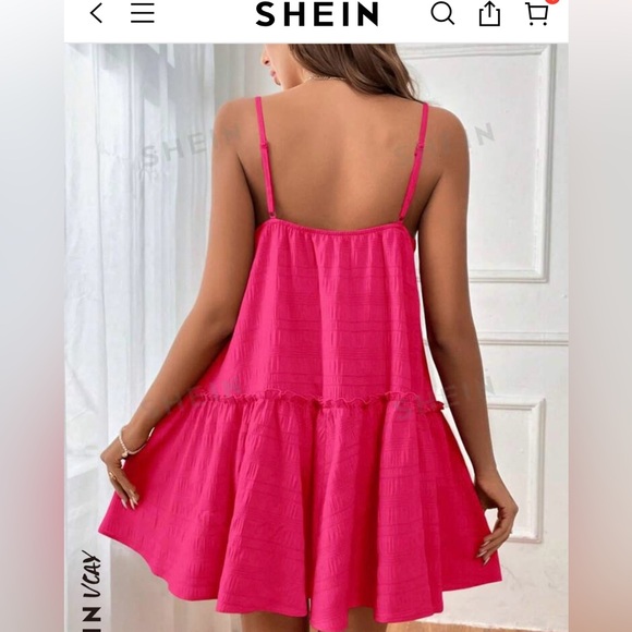 *last chance* Shein | Women’s hot pink dress - Picture 4 of 14
